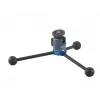 Tripé Novoflex BasicPod Mini para câmaras digitais/de filme preto azul