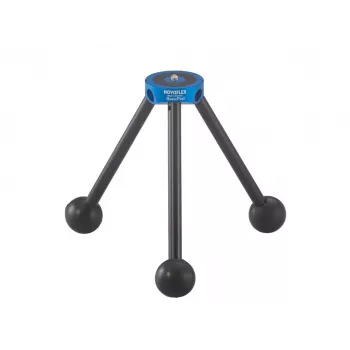 Tripé Novoflex BasicPod Mini para câmaras digitais/de filme preto azul