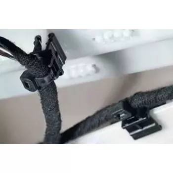 Abraçadeiras Hellermann Tyton T30REC4B poliamida preto 500 unidades 148 mm 3,6 mm