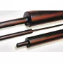 Manga termorretrátil HellermannTyton 323-20750, preta, 1 m de comprimento, diâmetro 2,2–7,5 cm, embalagem de 5