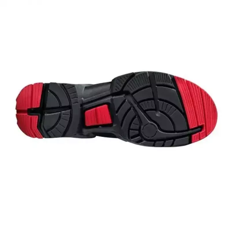 Calçado de segurança Uvex 85162 unissexo adulto preto vermelho microveludo PU