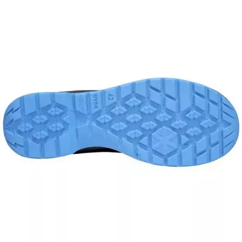 Calçado de segurança Uvex 69382 homem adulto preto azul poliuretano sintético