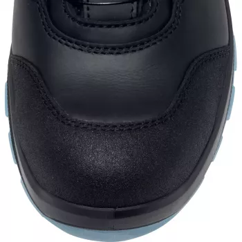 Botas de segurança Uvex xenova BOA S1P unissexo adulto preto azul pele PU