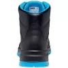 Botas de segurança Uvex xenova BOA S1P unissexo adulto preto azul pele PU