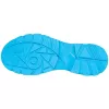 Botas de segurança Uvex xenova BOA S1P unissexo adulto preto azul pele PU