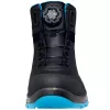 Botas de segurança Uvex xenova BOA S1P unissexo adulto preto azul pele PU