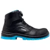 Botas de segurança Uvex xenova BOA S1P unissexo adulto preto azul pele PU