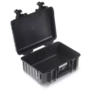B&W Cases 4000 mala clássica preta polipropileno 2,3 kg