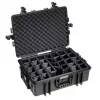 B&W Cases Type 6500 mala clássica preta polipropileno