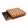 Tabuleiro de xadrez Millennium M843 Desktop de peça única 32x32 cm