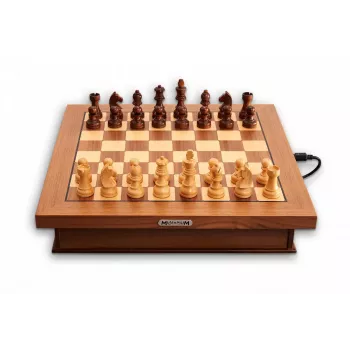 Tabuleiro de xadrez Millennium M843 Desktop de peça única 32x32 cm