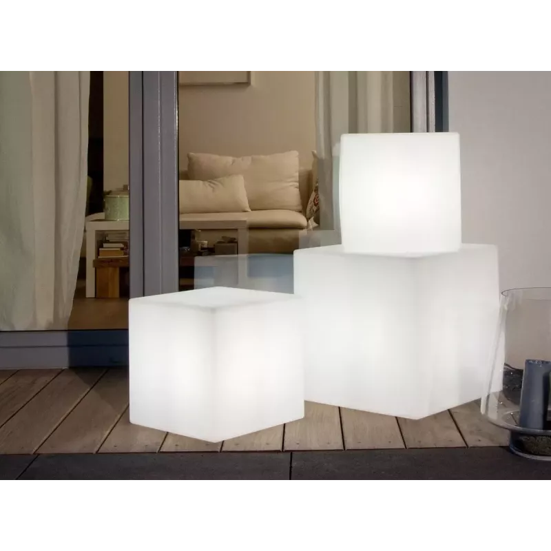 Iluminação decorativa 8 seasons design 32444S branca polietileno 430 mm