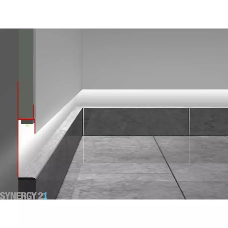 Conjunto de montagem Synergy 21 S21-LED-PR00150 branco zinco