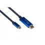 Adaptador de cabo de vídeo Alcasa 4520-CSF030B