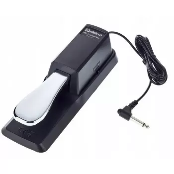 Pedal de sustentação Miditech MP-1 – pedal de piano de uma tecla em estilo de piano