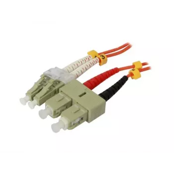 Cabo de fibra ótica Synergy 21 S216728 0,5 m 2x LC 2x SC laranja