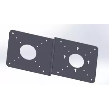 Conjunto de montagem ALLNET VESA_MINIPC_PLATE preto