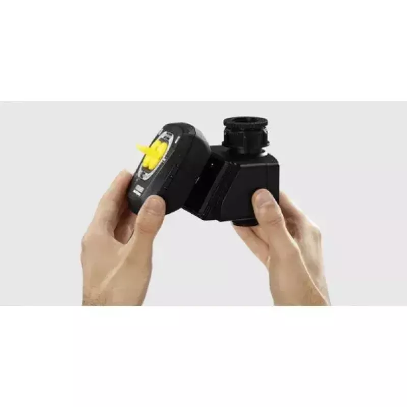 Temporizador de rega mecânico Kärcher WT 4.000 preto amarelo