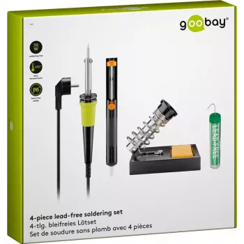 Conjunto de soldadura sem chumbo Fixpoint de 4 peças 30 W