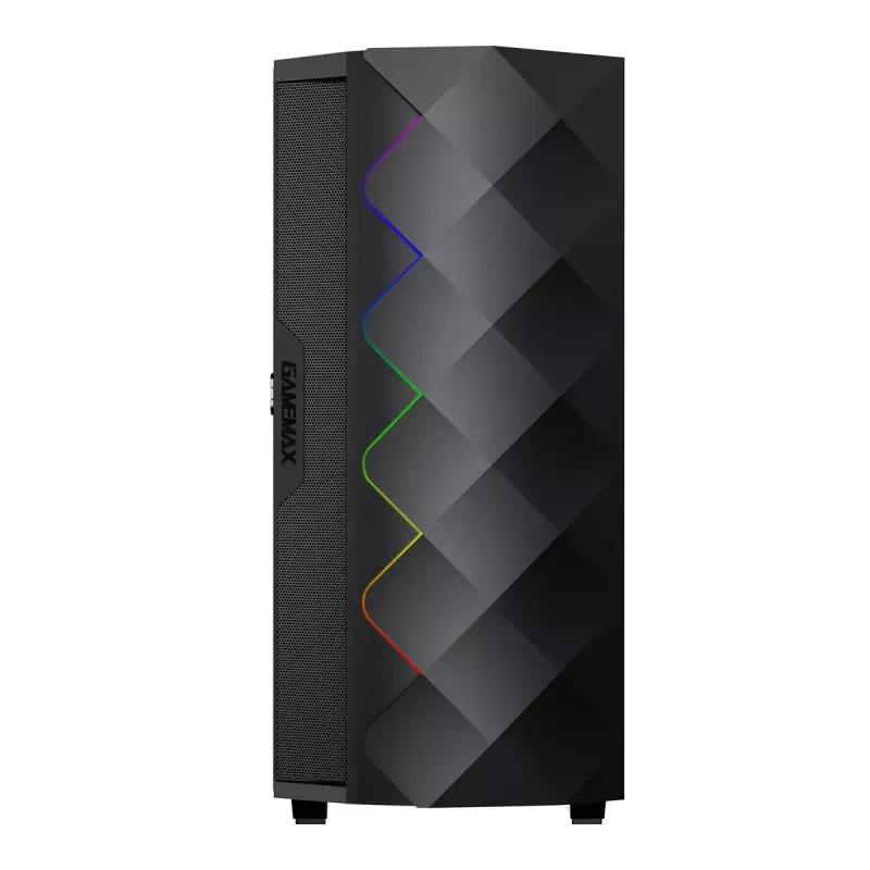 PC Hyrican GAMEMAX Diamond BK 7795 — AMD Ryzen 5 5500, 16 GB DDR4, 1 TB SSD, NVIDIA GeForce RTX 5050, Windows 11 Home, preto