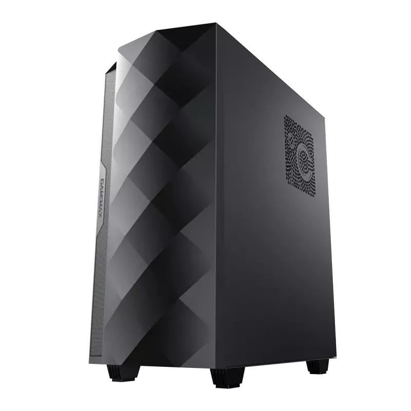 PC Hyrican GAMEMAX Diamond BK 7795 — AMD Ryzen 5 5500, 16 GB DDR4, 1 TB SSD, NVIDIA GeForce RTX 5050, Windows 11 Home, preto
