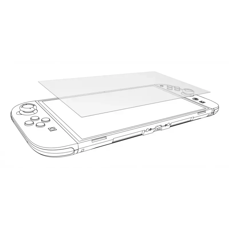 Película de proteção de ecrã uRage 00115534 transparente para Nintendo Switch 2