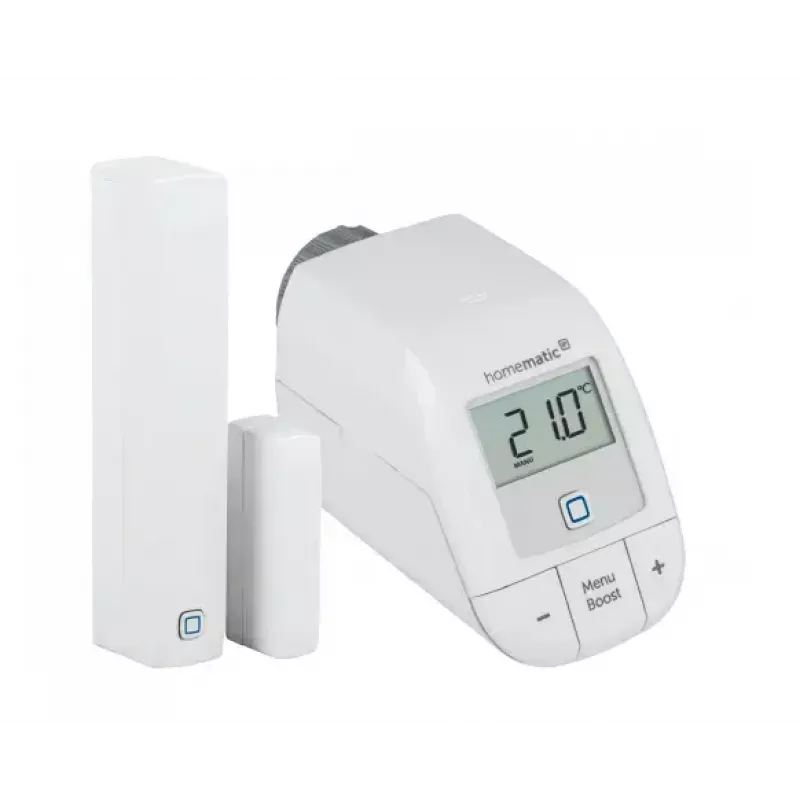 Homematic IP HmIP-SK9 kit de iniciação aquecimento easy connect (termóstato de radiador Basic + contacto de janela/porta)