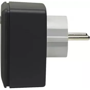 Tomada inteligente eQ-3 Homematic IP 161599A0, interior, antracite, caixa em plástico, 70×70×39 mm