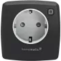Tomada inteligente eQ-3 Homematic IP 161599A0, interior, antracite, caixa em plástico, 70×70×39 mm