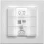 Painel de interruptor de parede eQ-3 Homematic IP botão de parede 6 vias plástico branco