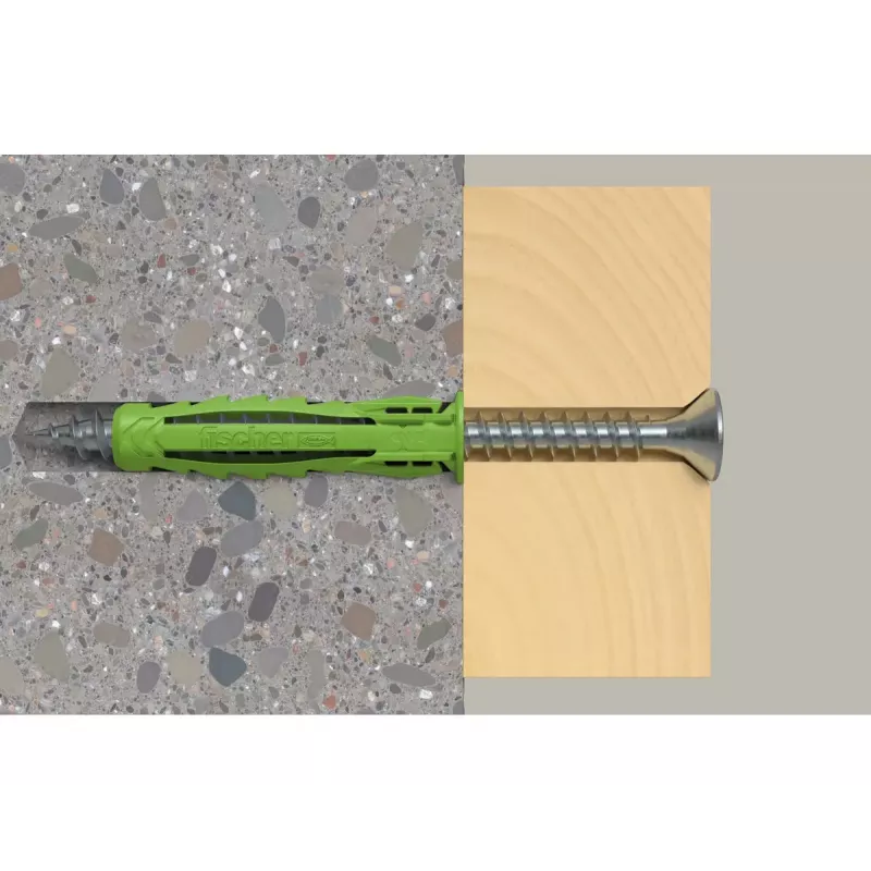Bucha de ancoragem Fischer SX Plus verde 25 mm 90 unid.