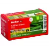 Bucha de ancoragem Fischer SX Plus verde 25 mm 90 unid.