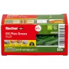Bucha de ancoragem Fischer SX Plus verde 25 mm 90 unid.