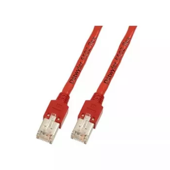 Cabo de rede EFB Elektronik K8703.1 RJ-45 Cat5e 1 m vermelho