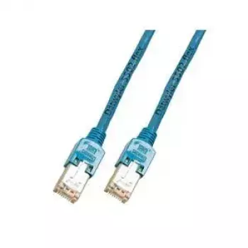 Cabo de rede EFB Elektronik cabo patch RJ45 S/UTP Cat5e 3m azul