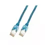 Cabo de rede EFB Elektronik cabo patch RJ45 S/UTP Cat5e 3m azul