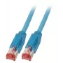 Cabo de rede EFB Elektronik K8708BL.20 RJ-45 Cat6a 20 m azul