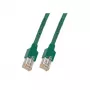 Cabo de rede EFB Elektronik K8013.0,50 RJ-45 Cat5e 0,5 m verde