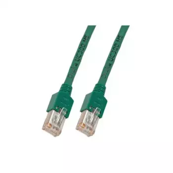 Cabo de rede EFB Elektronik K8013.1 RJ-45 Cat5e 1 m verde