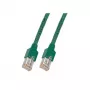 Cabo de rede EFB Elektronik K8013.1 RJ-45 Cat5e 1 m verde
