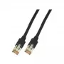 Cabo de rede EFB Elektronik K8072.15 RJ-45 Cat5e 15 m preto