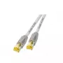 Cabo de rede EFB Elektronik K8560WS.0.50 RJ-45 Cat6a 0,5 m branco