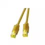 Cabo de rede EFB Elektronik K8580GE.10 RJ-45 Cat6a 10 m amarelo