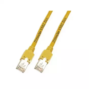 Cabo de rede EFB Elektronik RJ45 S/UTP Cat5e 2 m amarelo