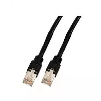 Cabo de rede EFB Elektronik 2 m Cat.5e RJ-45 RJ-45 preto