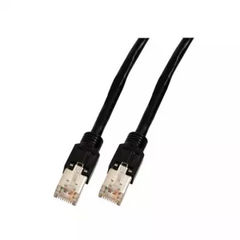 Cabo de rede EFB Elektronik K8705.5 RJ-45 Cat5e 5 m preto