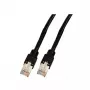 Cabo de rede EFB Elektronik K8705.5 RJ-45 Cat5e 5 m preto