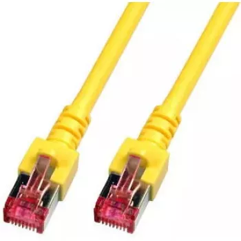 Cabo de rede EFB Elektronik 10 m Cat6 RJ-45 RJ-45 amarelo