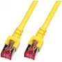 Cabo de rede EFB Elektronik 30 m RJ-45 Cat6 amarelo