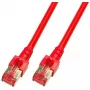 Cabo de rede EFB Elektronik 10 m RJ-45 Cat6 vermelho